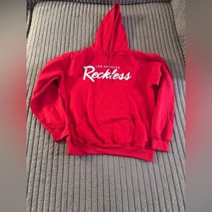 Los Angeles reckless hoodie NWT